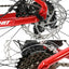 YUZE G240 7-Speed Aluminum Disc Brake Bicycle for Students