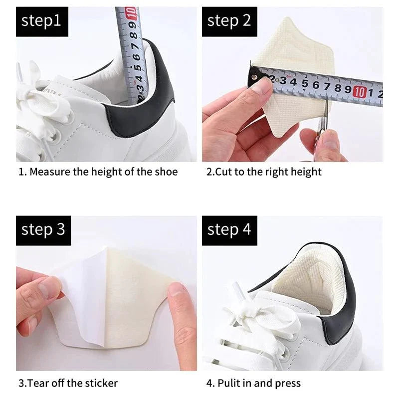 COSYLEE Adjustable Insoles Patch Heel Pads - 3 or 6 Pairs