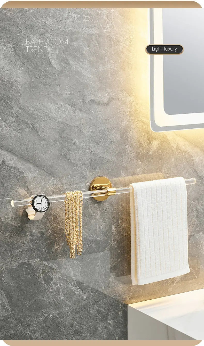 Elegant Gold Tissue Paper Holder