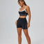 FlareLift Yoga Set: High-Waist Pants & Backless Bra