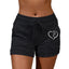 Shorts de sport taille haute SunnyStride pour femmes