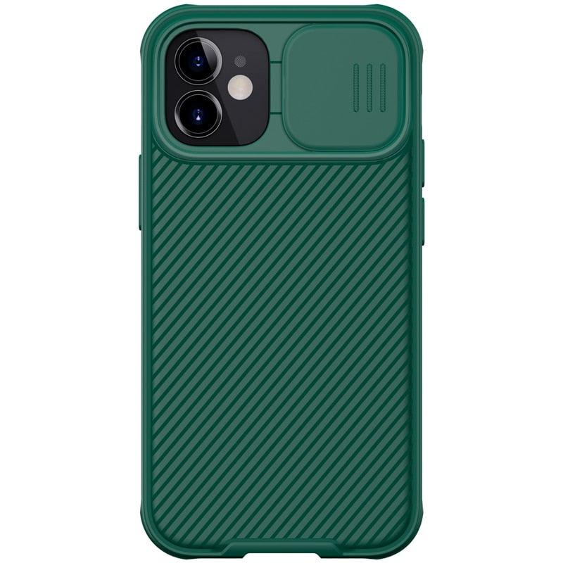 Funda Premium de Alta Resistencia para iPhone 13 con Cubierta Deslizante para Cámara