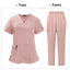 Premium Spandex Scrub Uniform Set - Top & Pants