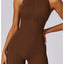 Women’s Sleeveless Slim Jumpsuit for Activewear