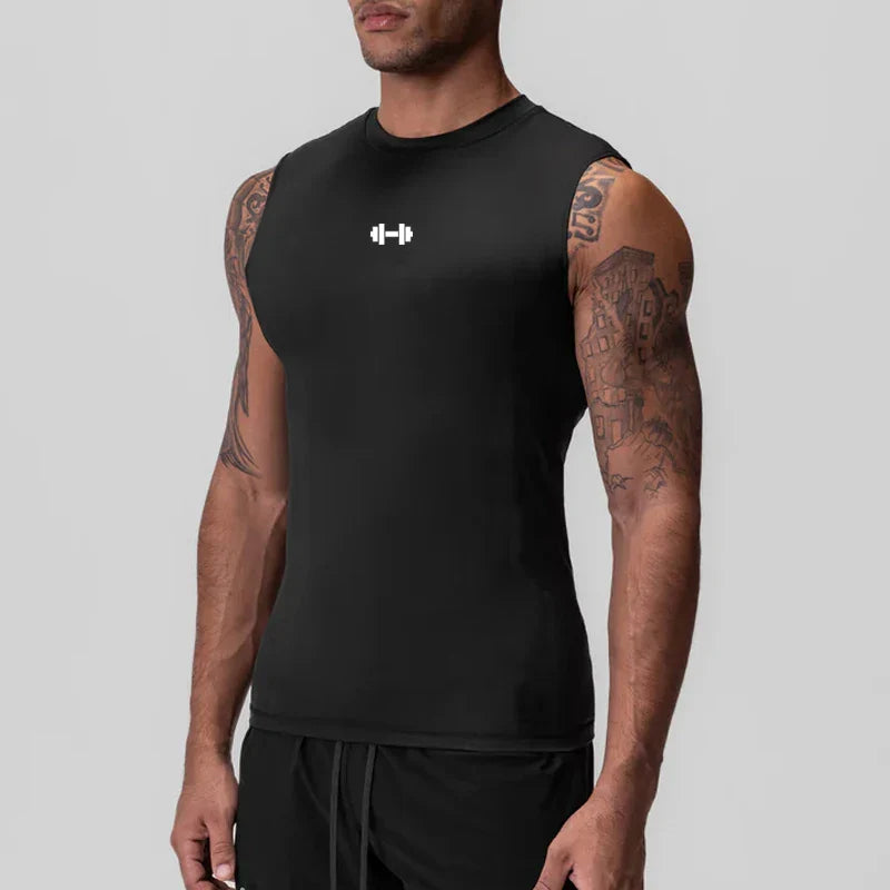 Men's Quick Dry Compression Running Tank Top