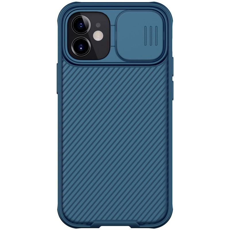 Funda Premium de Alta Resistencia para iPhone 13 con Cubierta Deslizante para Cámara