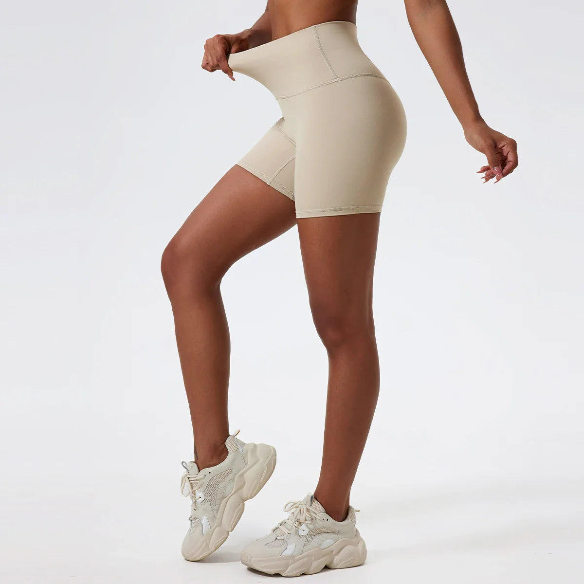 Pantalones Cortos de Yoga de Cintura Alta Ultra Cómodos