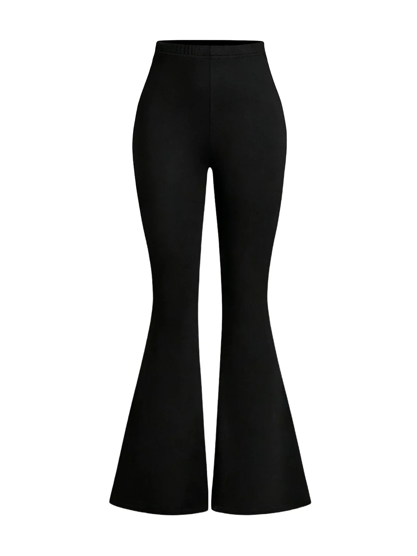 Pantalons de yoga évasés taille haute pour femmes