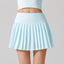 VITALINOVO Flowy Pleat Skort: High-Waist, Pocketed, Comfy