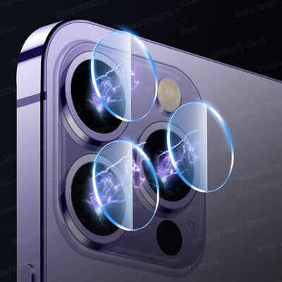 5PCS Premium Lens Glass for iPhone Camera Protection