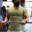 T-shirts de sport pour hommes grande taille en tissu Dry Fit