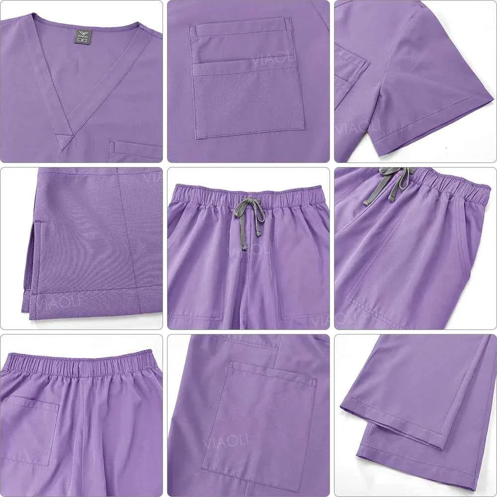 Gown chirurgicale pour femmes avec poches