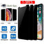 Protecteurs d'écran en verre trempé anti-espion 3PCS pour iPhone