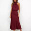 Elegant Women's Maxi Dress in Luxurious Satin