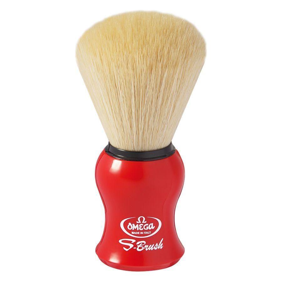 Omega Synthetic Fiber Shaving Brush #10065 - Assorted Colors