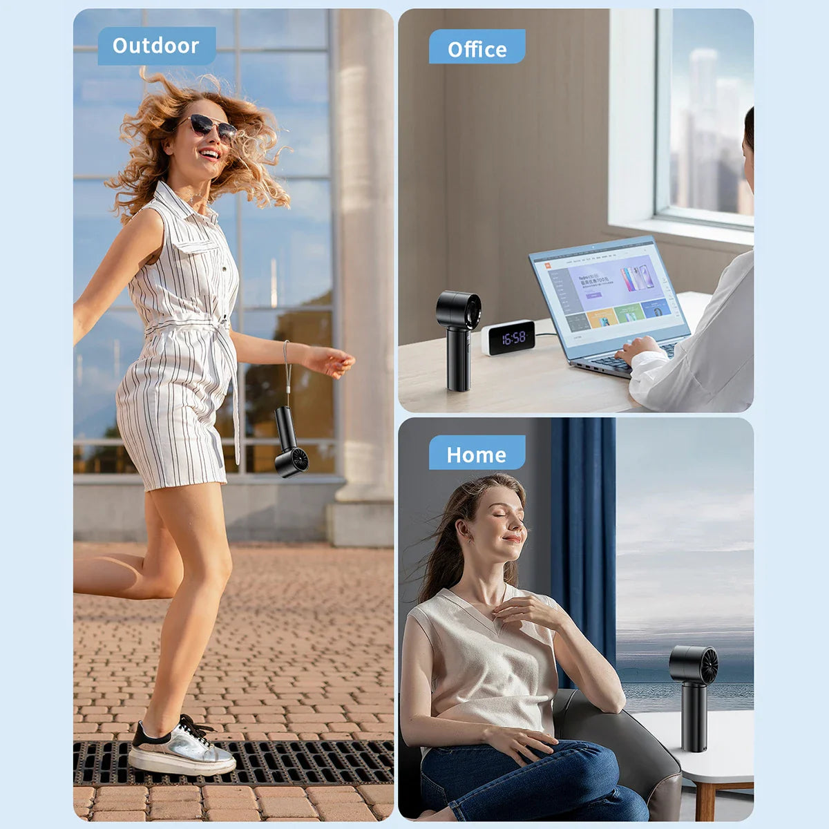 Ventilateur Breeze Max - Ventilation portable haute performance