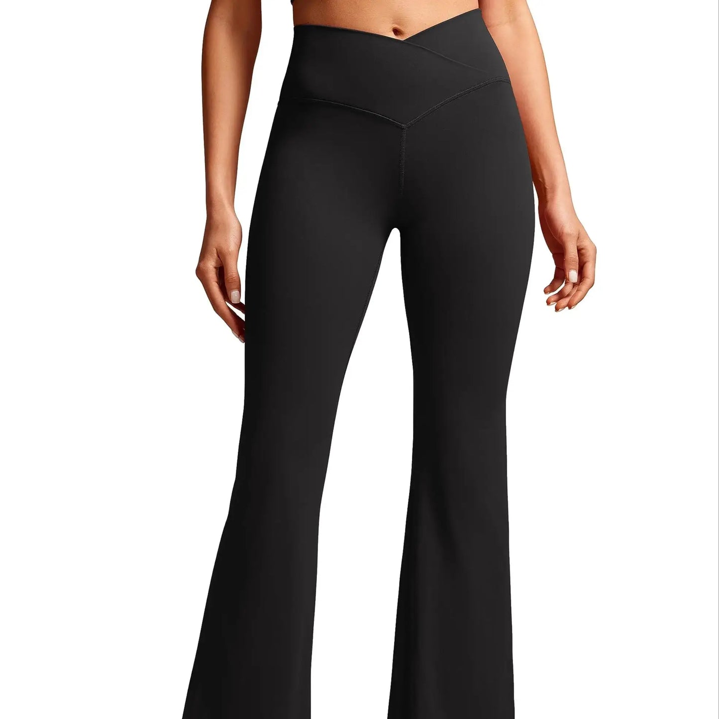Leggings de Campana Cruzados para Mujeres