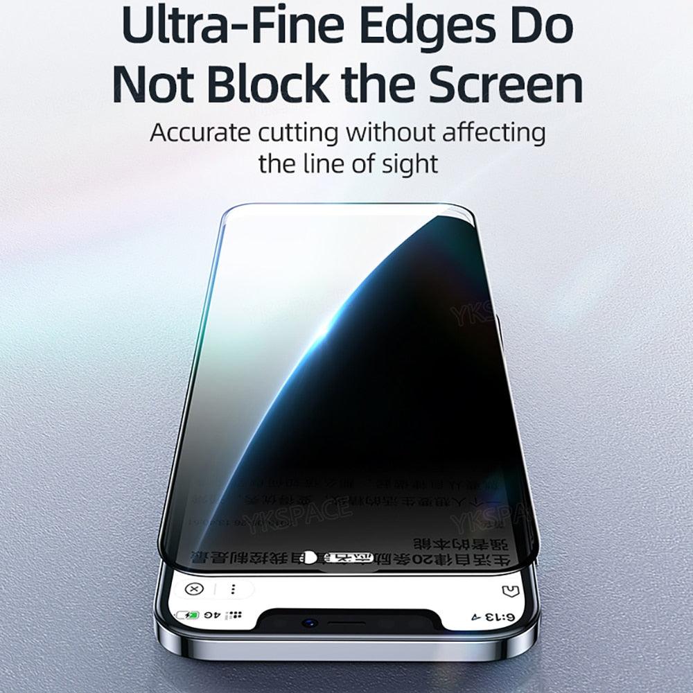 Protecteur d'écran en verre trempé premium pour iPhone