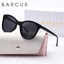 Lunettes de soleil transparentes en forme de chat pour femmes BARCUR - Polarisées UV400