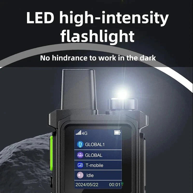 BINQI-K6 4G POC Walkie Talkie - Global Communication Device