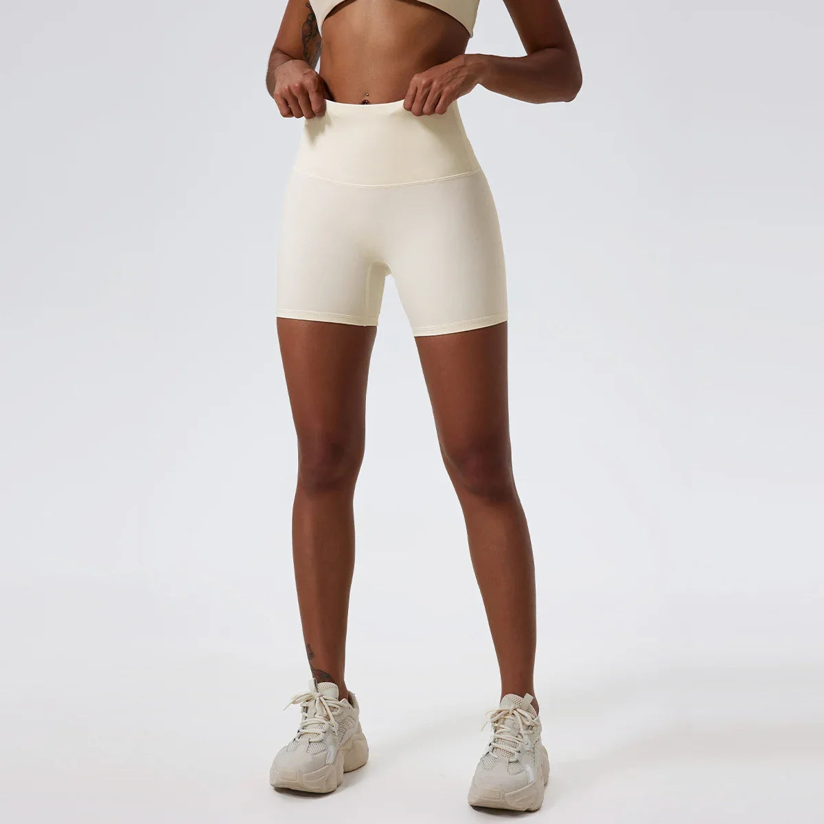 Pantalones Cortos de Yoga de Cintura Alta Ultra Cómodos