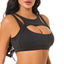 Premium Push Up Sports Bra with Removable Cups