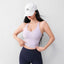 Débardeur de yoga U-neck pour femmes avec coussinets
