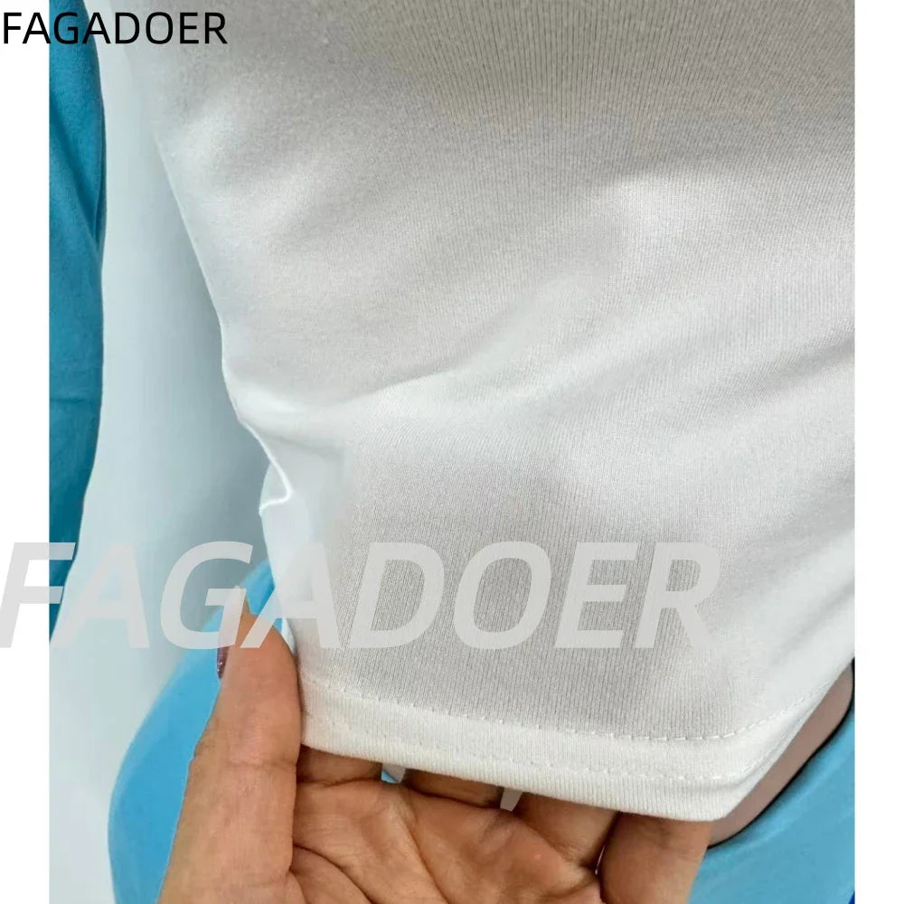 Conjunto de chándal de 2 piezas para mujer FAGADOER