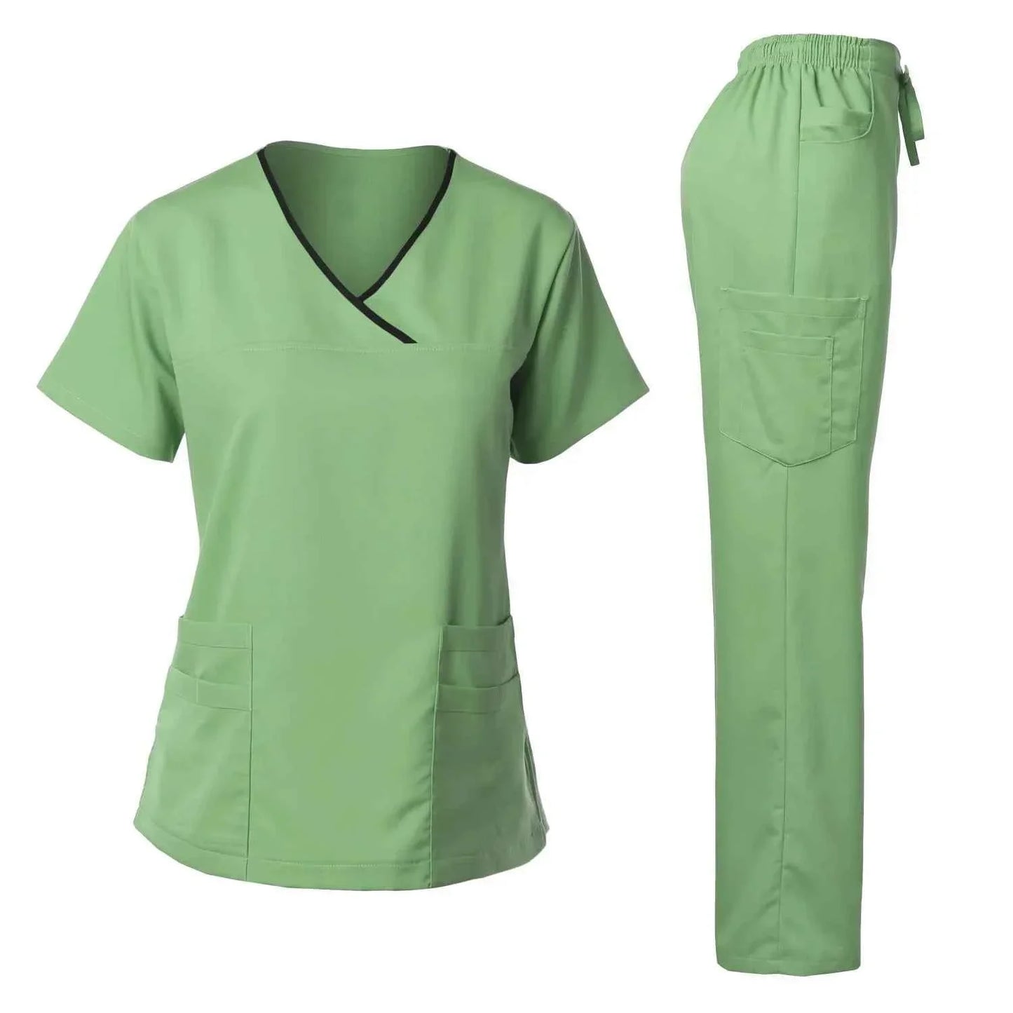 Premium Women's Medical Scrub Uniform Set