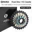RIRO Ultra-light Hollow Freewheel for Enhanced Cycling Performance