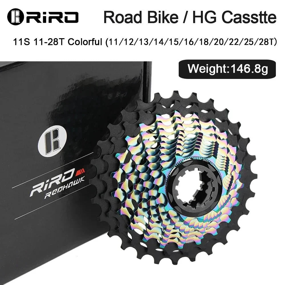 RIRO Ultra-light Hollow Freewheel for Enhanced Cycling Performance