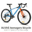 YUZE G240 7-Speed Aluminum Disc Brake Bicycle for Students