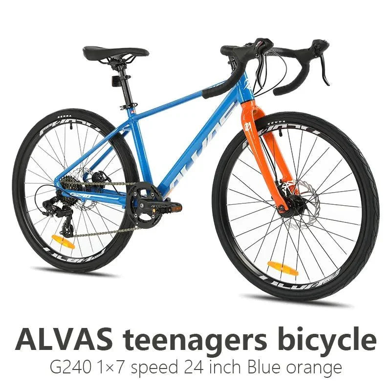 YUZE G240 7-Speed Aluminum Disc Brake Bicycle for Students