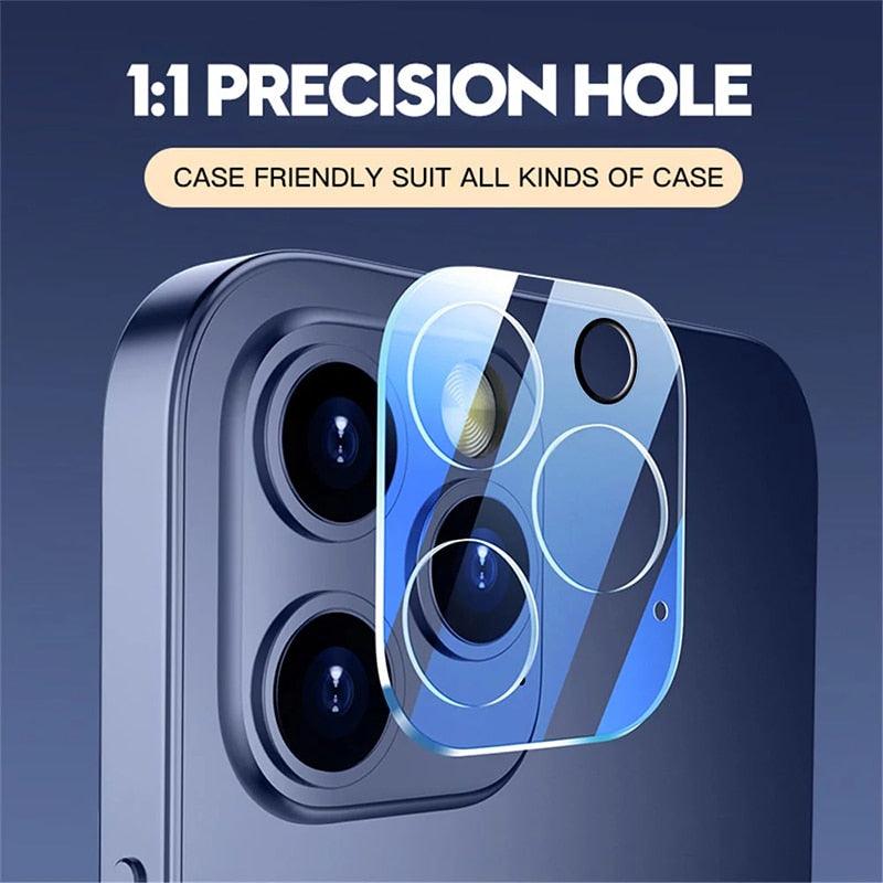 Protector de Lente de Cámara de 4 Piezas para iPhone 12/13/14