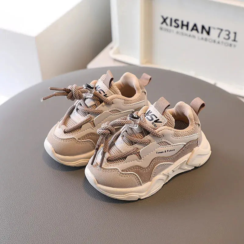 Boys' Breathable Sports Sneakers for Toddlers