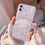 Coque de téléphone mignonne avec un chien cartoon pour iPhone - Élégante et protectrice