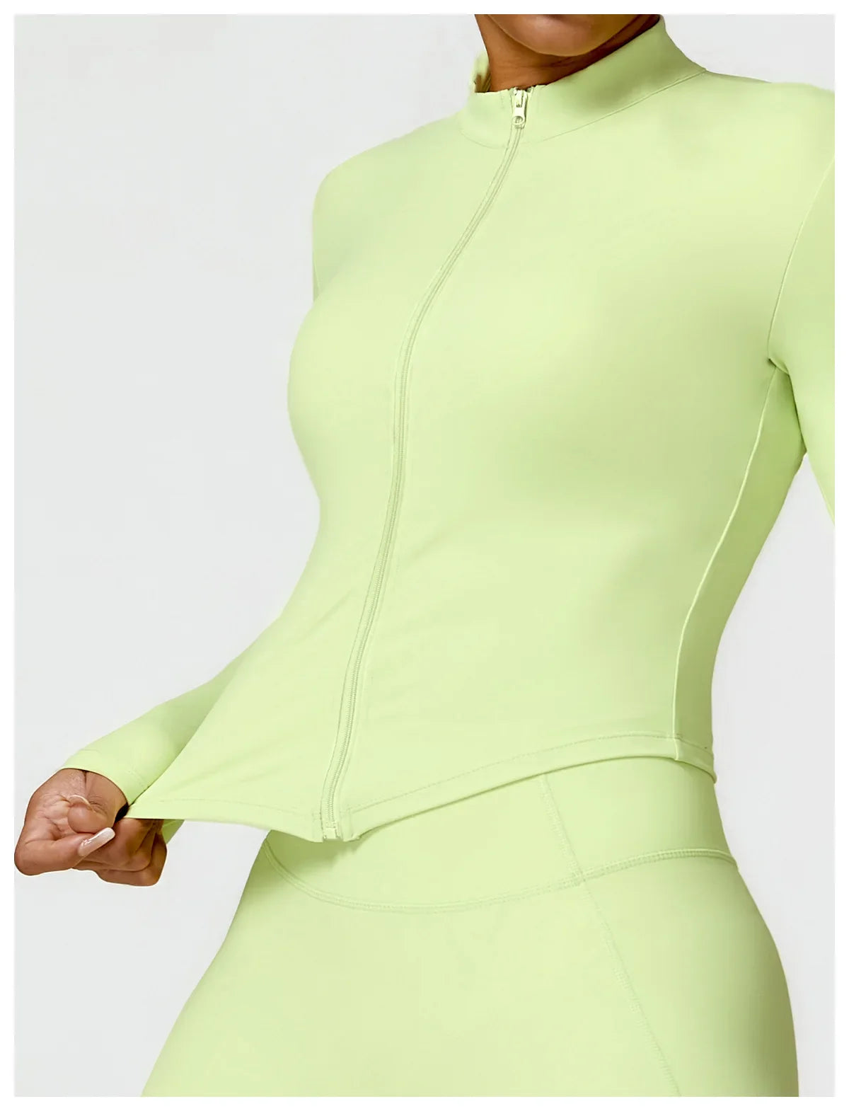 Veste de sport zippée pour femmes