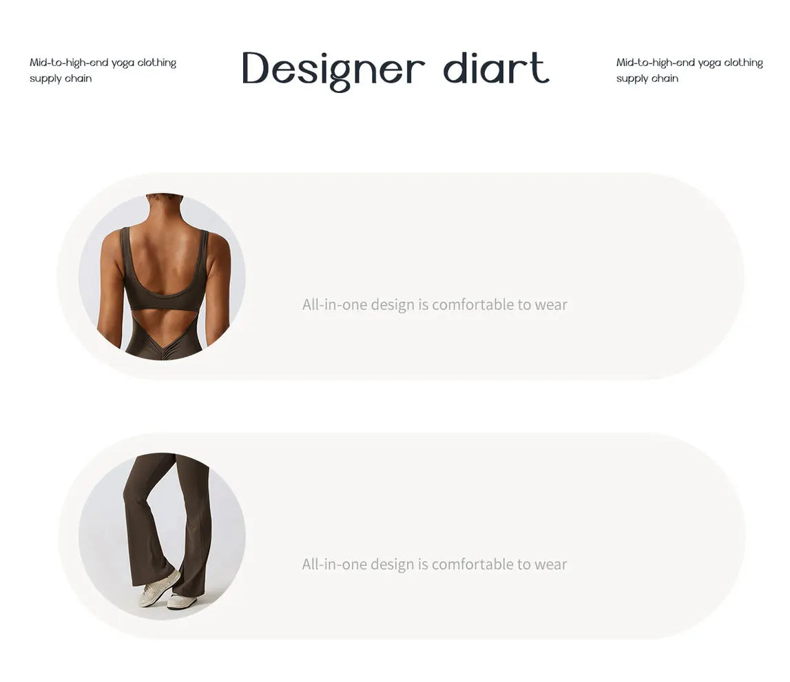 Combinaison de yoga FlexFit pour femmes