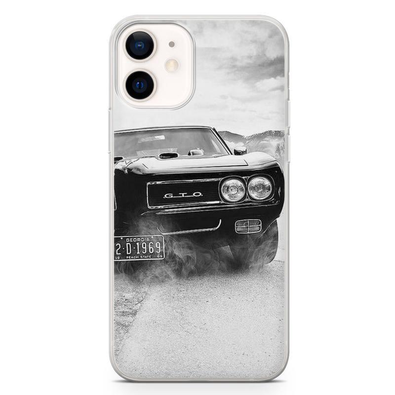 American Cars Transparent Phone Case for iPhone Models