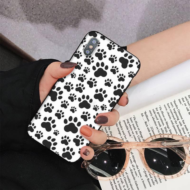 Dog Paw Print Phone Case for iPhone - Stylish & Protective