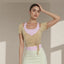 Crop Top V Neck Chic pour Femmes