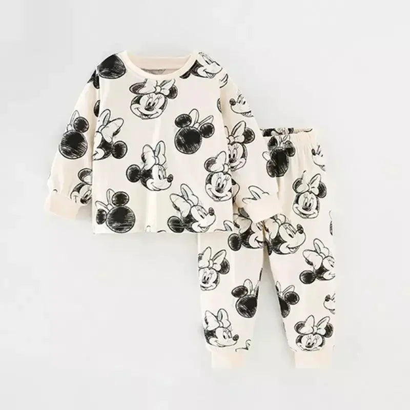 Conjuntos de Pijamas de Algodón para Niña