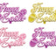 Happy Easter Decorative Plaques - 3" | 12 or 48 Count