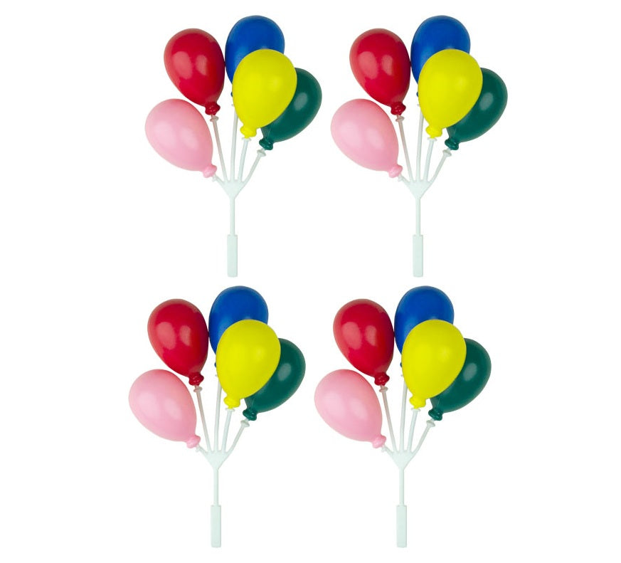 Large Party Balloon Bunch Cluster - Vibrant Colors