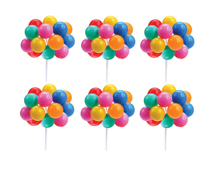 Clusters de Ballons Primaires Moyens - 7" de Long