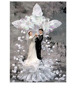 My Foolish Heart Cake Topper - 12" High