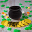Pot of Gold Cake Topper with Gold Coins