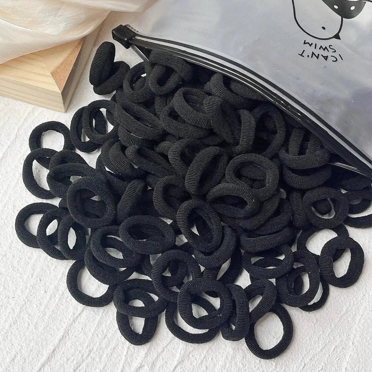 Colorful Kids Elastic Hair Bands - 20/50pcs Set
