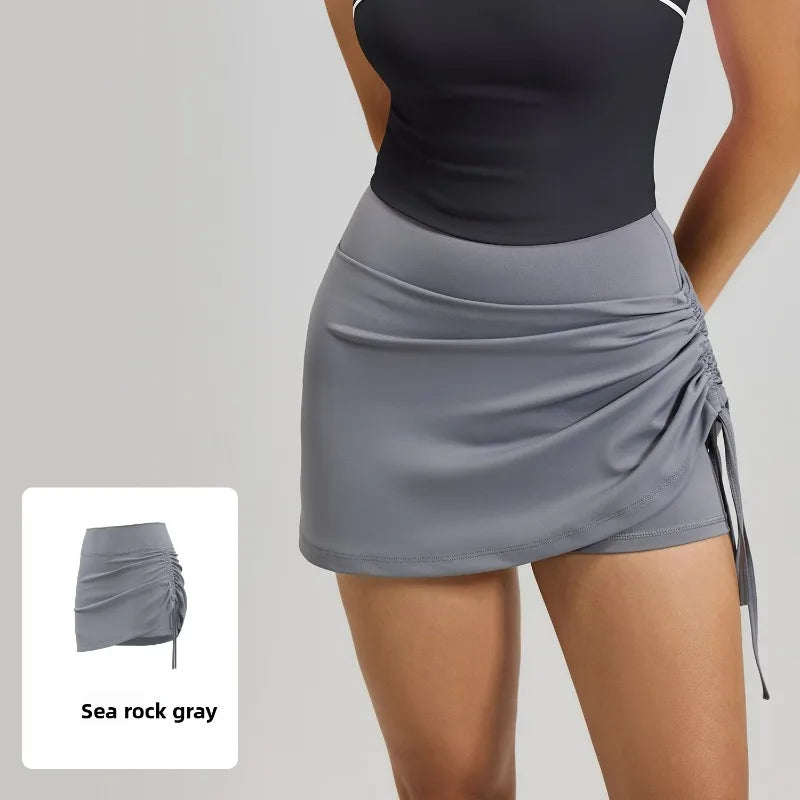 Falda Deportiva de Cintura Alta para Mujeres