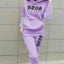 Ensemble de sweat à capuche et pantalon de survêtement de luxe pour femmes